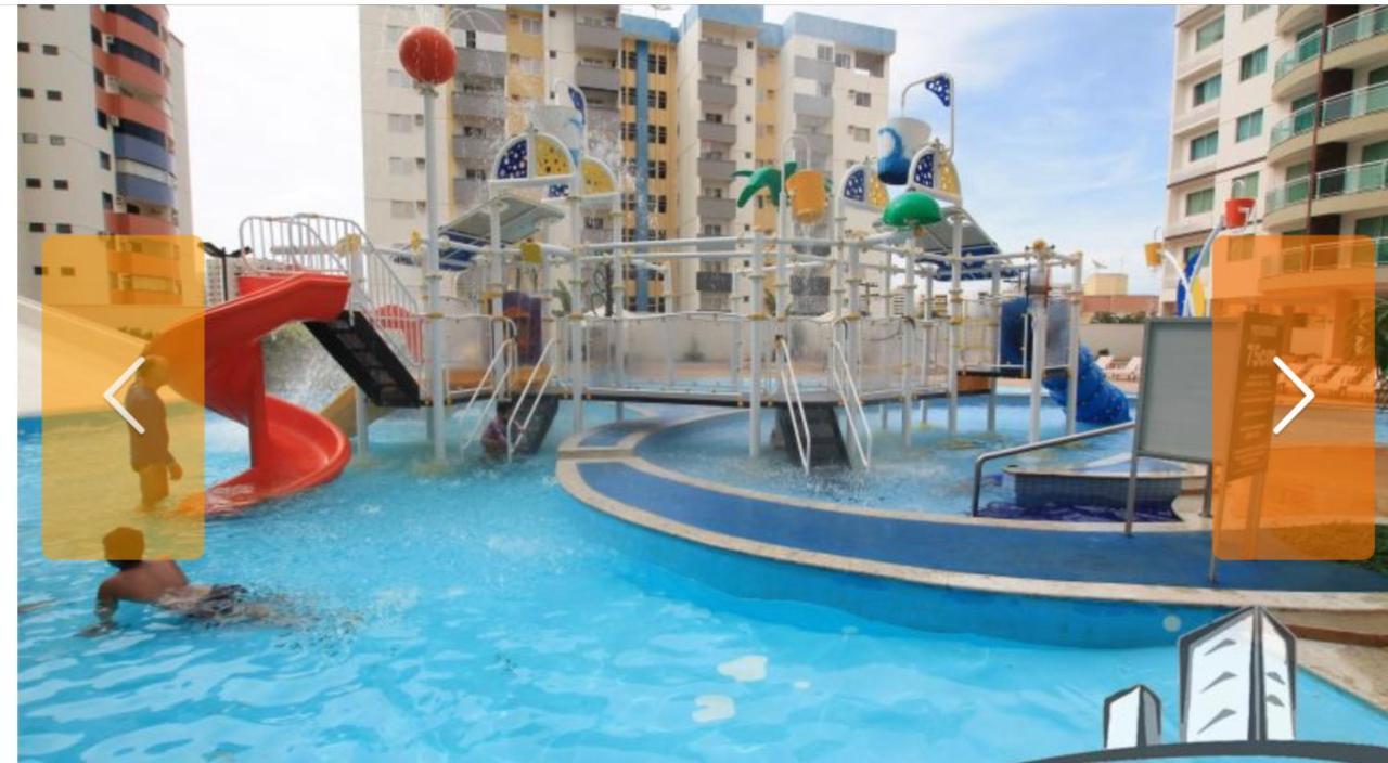 Riviera Park Apartment Caldas Novas Exterior foto